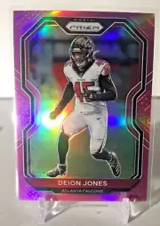2020 Prizm Football PINK Refractor Deion Jones Falcons