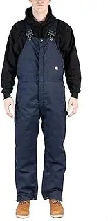[Berne] Men's Big-Tall Deluxe Twill Insulated Bib Overall