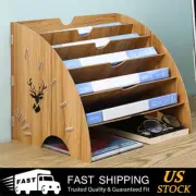 Office Desk Tidy Document File Paper Storage Rack Magazine Organiser Holder UK