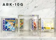 2 x ARK-10G Clear Acrylic Display Box Sealed Case fits Nintendo Game Boy/DS/3DS