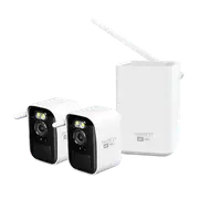 Swann MaxRanger4K™ Mini Long-Range Wireless Security System with 2 Cameras | SWNVK-MRMINISD2