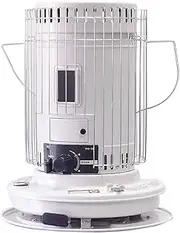 Kerosene Heater 360° Heating Kerosene Stove Burner Indoor Space Heater, Non Electric Heaters for Indoor Camping Fishing Hiking Survival Emergency White