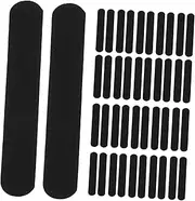 Healeved 50pcs Hat Sweat Absorption Strips Easy to Use and Dispose Breathable Collar Moisture Wicking Liner for Hats for Hot Days