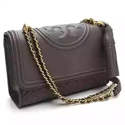 [Tory Burch] FLEMING SMALL CONVERTIBLE SHOULDER 43834 963 SILVER MAPLE