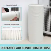 Universal Portable Air Conditioner Hose 5.9 Inch Diameter With Clockwise Thread