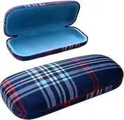 [MyEyeglassCase] Medium Protective Hard Shell Eyeglasses Case Small Sunglasses Case W/Cleaning Cloth