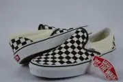 NIB Vans Classic Slip On Checkerboard Black White Canvas Shoes Sneakers sz 8-11