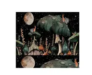 T31 100*75cm Tree of Life Sun and Moon Printed Wall Cloth Wall Background Tapestry for Bedroom and Living Room Decoration