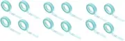 TOVINANNA 12rolls Double Sided Adhesive Hair Extension Tape Strips Wig Tape for Lace Wigs Toupees Flexible Hold for