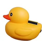 Floating Pool Duck - Solar LED Light, Waterproof Floating Decor | Solar-Powered Yellow Duck Lamp, Fun Pool Party Light, Outdoor Water Feature Decoration