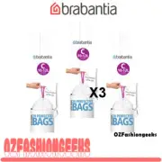 Brabantia PerfectFit Bags Bin Liners 10-12L code C 20pk X 3 Rolls 06592 PI