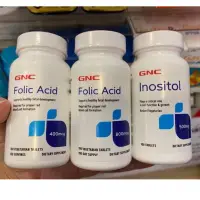 在飛比找蝦皮購物優惠-【On代購】 GNC Folic Acid 葉酸800 葉酸