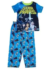 Lego Star Wars Boy Luke Skywalker Han Solo Darth Vader 2 Piece Pajama PJ Set