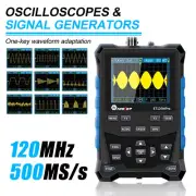 ET120MPro 2 In 1 Handheld Digital Oscilloscope 120MHz 500MS/s Sampling Rate US