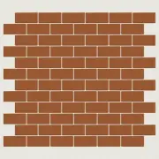 Shaw 587TS Technicolor Dreams - 11" x 12" Rectangle Brick Floor - Sienna