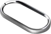 PEPLAYTAL Camera Lens Protector Ring Sticker Max Xs Silver Plating Easy Application Scratch Resistant Design Fit for Rear Camera Lens