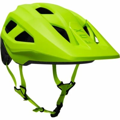 Fox Racing Youth Mainframe Mountain Bike Helmet - Flo Yellow - One Size