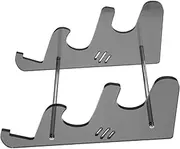 jojofuny Acrylic Keyboard Display Stand Tilted Design for Enhanced Comfort Keyboard Holder with Smooth Surface for Organizing Space Saving