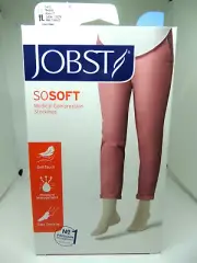 Women's Jobst SoSoft Knee Highs Socks Sand Moderate Compression 15-20 mmHg NIB