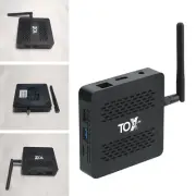 TOX3 Quad Core Amlogic S905X4 Android 11.0 4GB+32GB Smart TV Box 2.4G 5G 1000MhJ