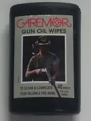 GunOil Wipes - Caremor - 4 packs