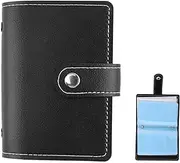 [witeup] Wallet Credit Card Holder for Men and Women, Card Holder with NFC RFID Protection, Card Case with 26 Card Slots, Small Credit Card Case, Credit Card Holder for Credit Cards and EC Cards, Black, Black