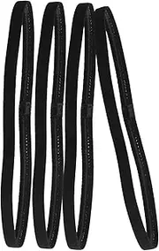 [WOONEKY] 4 Pack Headbands Women's and Men's Sports Headband Exercise Yoga Running and Tennis