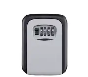 4 Digit Password Wall Mounted Safety Key Box Lock Padlock Password Box Organizer