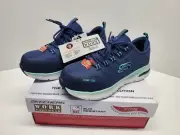Skechers ARCH FIT SR-EBINAL Womens Sz 9.5 COMPOSITE TOE 108075/NVAQ Shoes