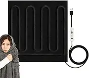 Portable Heated Blanket Electric Heated Blanket USB Electric Blanket Car Heated Blanket Travel Heated Blanket Fast Heating Blanket Lightweight Heated Blanket Heated Blanket For Foot USB Heatin