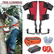 For High Altitude Logging Fruit Picking Hunting Climbing Tree Spikes 2 Gear Set