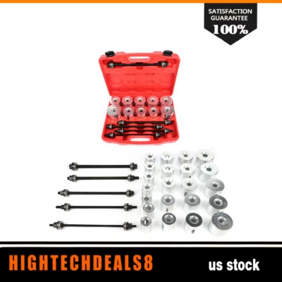 27pc Universal Press and Pull Sleeve Kit Bush Bearing Removal Insertion Tool Kit