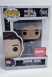 Funko POP! Marvel Collector Corps Exclusive Baron Zemo #964 w/ Free Acrylic Case