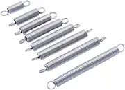 1Pcs Wire Dia 2mm Extension Springs A2 Stainless Steel Double Loop Tension Spring (1,2x16x80mm)
