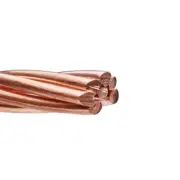 500' 6 AWG 7 Strand Soft Drawn Bare Copper Conductor Ground Wire