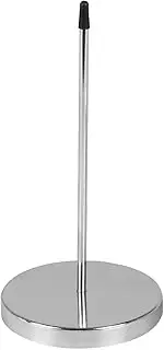 CENRF Paper Holder for Rods | Restaurant Ticket Spindle Spike | Basic Receipt Holder with Skewer, Control Spindle, Chrome Receipt Holder for Restaurant, Office, Kitchen