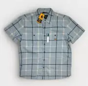 NWT Carhartt Shirt Blue Rugged Flex Relaxed Lightweight TW5701-M / Men’s Large