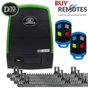 Centsys D10 Smart Sliding Gate Motor Opener Kit Suit 50m / 1000Kg Gates +4m Rack