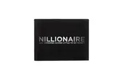 Grindstore Nillionaire Bi-Fold Leather Wallet (Black/Silver) (One Size)