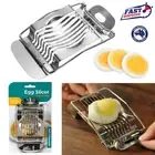 Stainless Steel Boiled Egg Slicer Cutter Mushroom Tomato Ham Kitchen Chopper AU