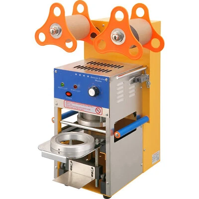 Automatic Cup Sealer Sealing Machine 400-600 Cup/hr Boba Coffee Bubble Tea