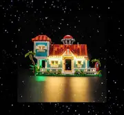 Brick Shine - Light Kit for LEGO® Lilo and Stitch Beach House 43268