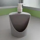 Soap Dispenser and Sponge Holder Container Multifunctional Compact Liquid Pump