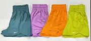 Nike Big Kids Girls Dri-FIT Breezy High-Waisted Training Shorts 3pk or 4pk