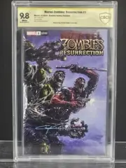Marvel Zombies Resurrection 1 CBCS 9.8 SS Clayton Crain Variant