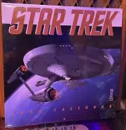 STAR TREK: 1998 STAR TREK CALENDAR Sealed by POCKET BOOKS Enterprise