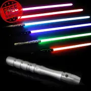 Dueling Lightsaber,16 RGB Colors Light Saber, Metal Hilt,Replaceable Blade,4 Mod