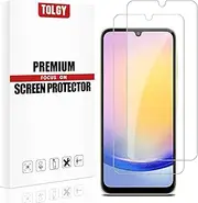 [TQLGY] for Samsung Galaxy A25 5G 6.5-Inch Tempered Glass Screen Protector, Anti-Scratch, Bubble Free, HD Clear, 2-Pack