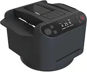 2-in-1 Automatic Card Shuffler and Dealer, 5200 mAh Electric Card Shuffing & Dealing Machine with 360° Rotating Card Dealing, Clear Window, for uno Blackjack Texas Hold'em Card Game