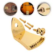Mandolin Strings Tailpiece Metal Triangle Mandolin Tailpiece